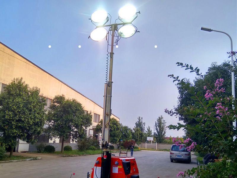 户外施工应急照明，应如何选择合适的移动照明灯车？