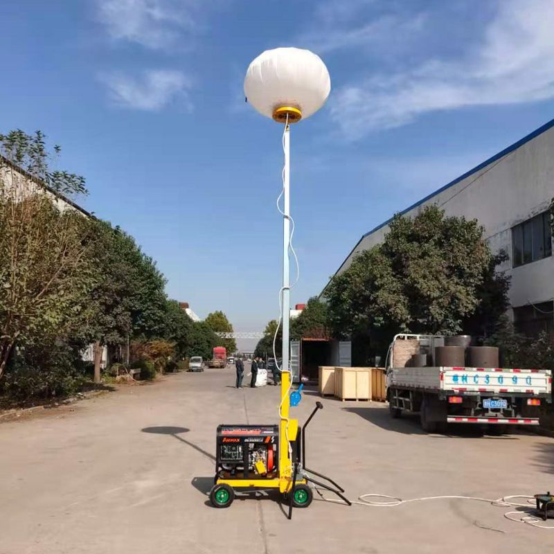 5米摇动升降 手推式移动照明车 球形照明车BMLV1000QA