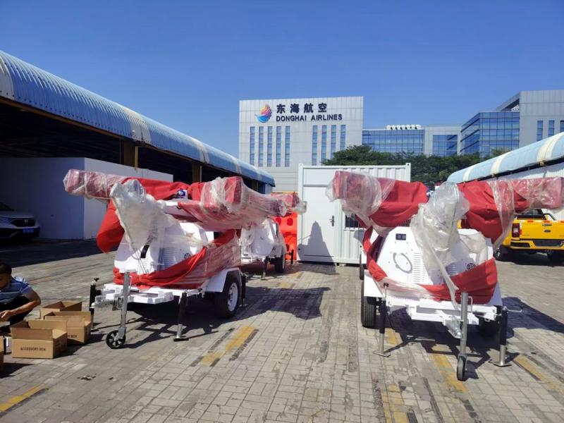 东海航空机场跑道关闭预警灯塔